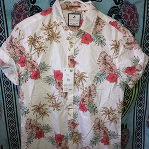 MENS FLORAL POLO NWT